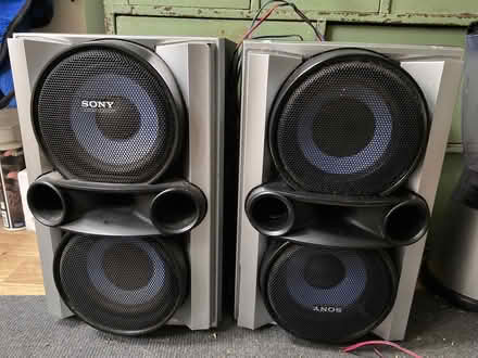 Photo of free Sony speakers (Lostwithiel) #1