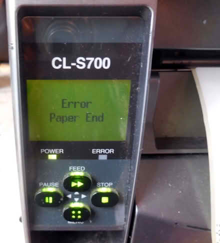 Photo of free Citizen CL-S700 industrial Label printer (Stroud GL5) #3