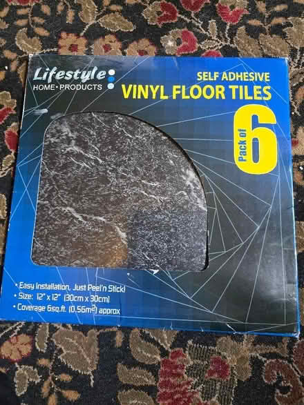 Photo of free 6 floor tiles (Chapeltown S35) #1