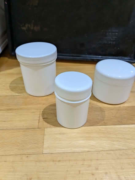 Photo of free Plastic pots with lids, unused (France Lynch GL6) #2