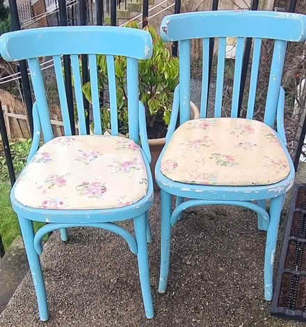 Photo of free Pair of Dining Chairs Painted Shabby Chic (Abbeyhill EH7) #3