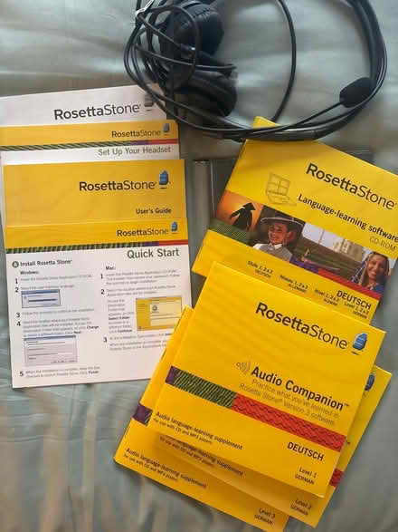 Photo of free Rosetta Stone German (Olney, MD) #2