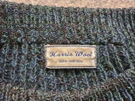 Photo of free Gents Harris Wool Sweater (well worn) (Bexhill TN39) #3