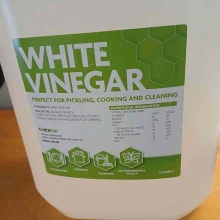 Photo of free 5 litres of white vinegar (Bradford on Avon BA15) #1