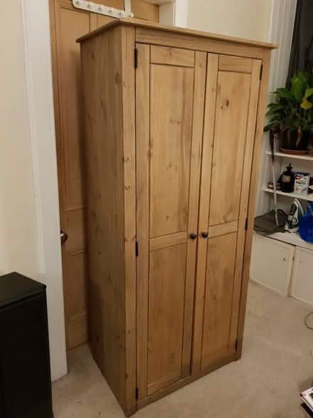 Photo of free Pine wardrobe (Colinton EH14) #1