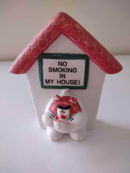 Photo of free "No Smoking" dog figurine (Sunrise- near City Hall) #1