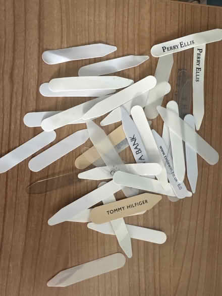 Photo of free Shirt collar stiffeners (W Cary near Green Hope High) #1