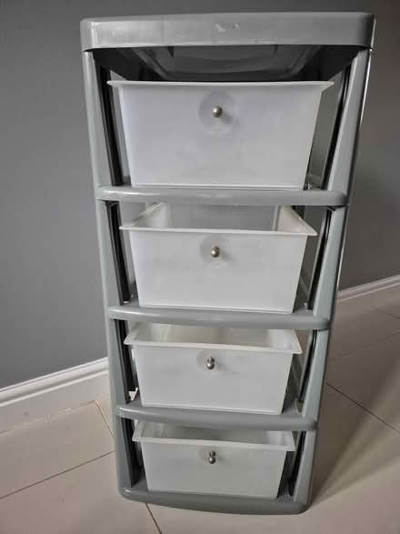 Photo of free 4 drawer storage unit (Stoke On Trent ST6 8GE) #1