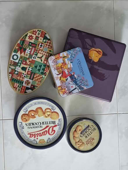 Photo of free Goodies containers and cookies tins (Punggol) #2