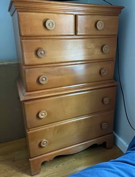 Photo of free ‘50’s Solid Wood Dresser (Duxbury) #1