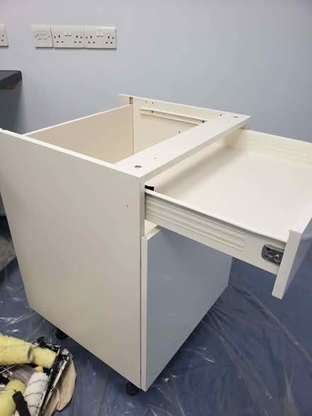 Photo of free White kitchen cupboard with drawer (Appleby-in-Westmorland CA16) #3