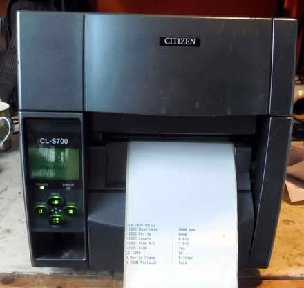 Photo of free Citizen CL-S700 industrial Label printer (Stroud GL5) #1