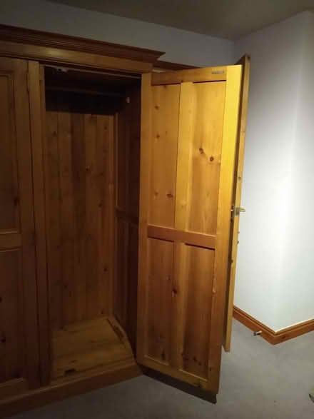 Photo of free Pine triple wardrobe (YO24 Woodthorpe) #2