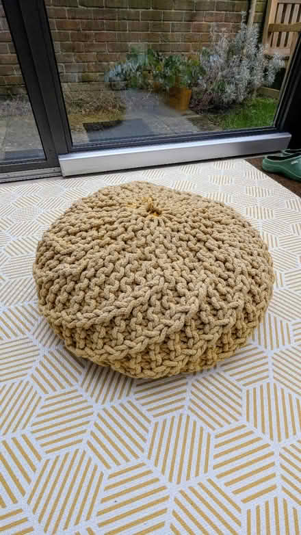 Photo of free Habitat knot pouf (ME13 7FB) #2