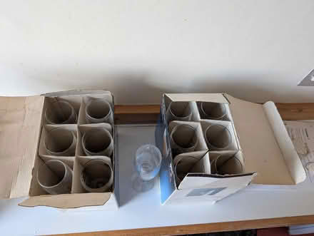 Photo of free 13 Champagne Glasses (Leatherhead) #1