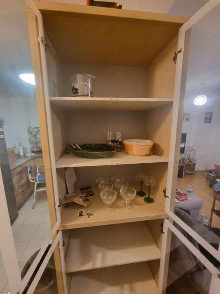 Photo of free 7ft glass door cabinet (West london w10) #3