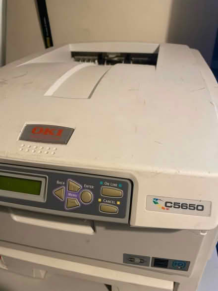 Photo of free oki c5650 laser printer (S8 woodseats) #3