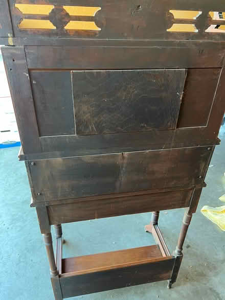 Photo of free Antique Secretary Desk (Public Storage, Campbell, CA) #2