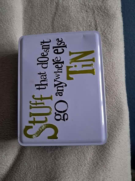 Photo of free Storage Tin (Lower Earley RG6) #1