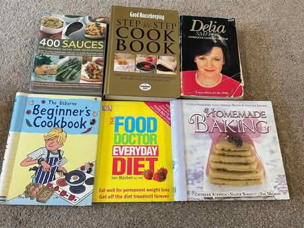 Photo of free 6 cookery books (Longbarn WA2) #1