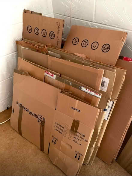 Photo of free Packing cardboard boxes approx 30 (Trull) #1