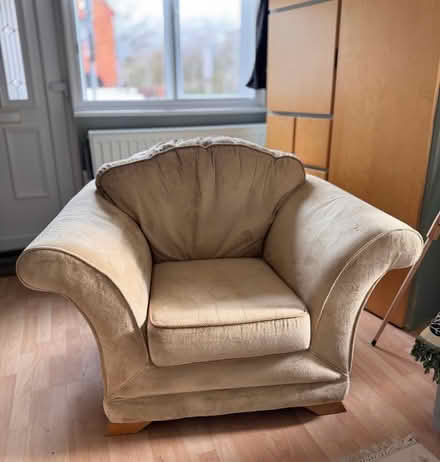 Photo of free Beige armchair (L6) #3