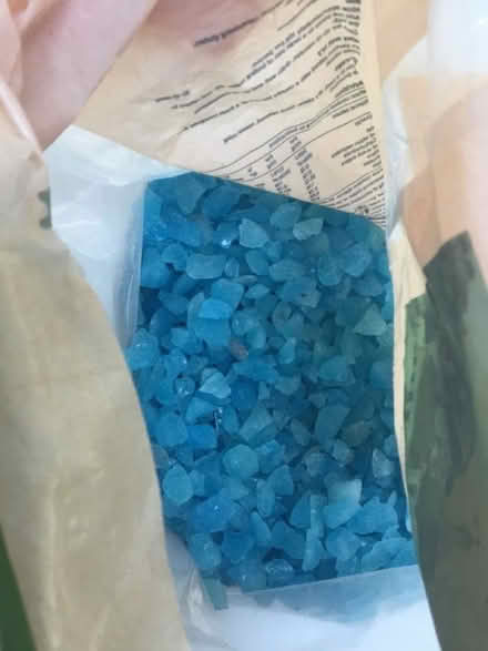 Photo of free Blue glass chips ‘stones’ (North Ascot SL5) #1