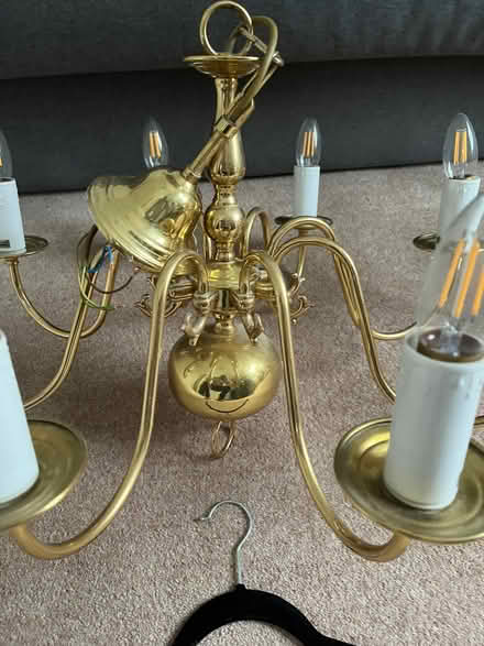 Photo of free Two Brass chandeliers. (Dartmouth Park NW5) #3