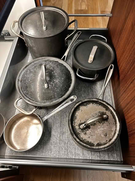 Photo of free Calphalon pots- set of 4 (Morningside/Virgina Highland) #1