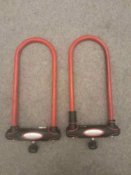 Photo of free 2x MasterLock U bike locks (Tettenhall WV6) #1