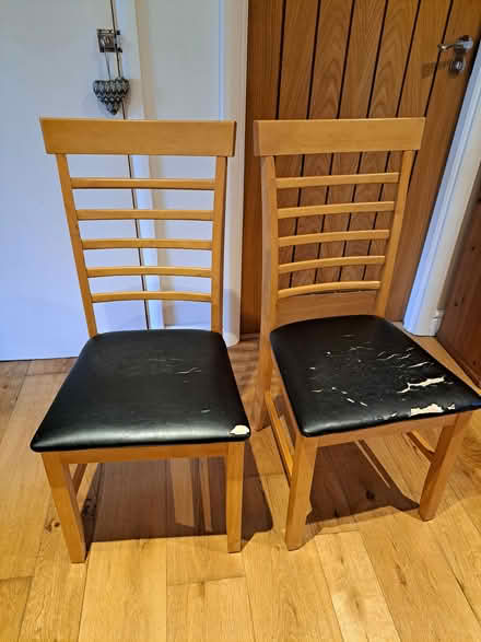 Photo of free 2 dining room chairs (Coulsdon CR5) #1