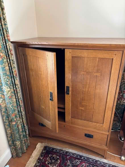 Photo of free Stickley TV cabinet (AU Park, DC) #3