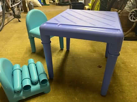 Photo of free ELC Children's table and chairs (Top Amersham HP6) #1