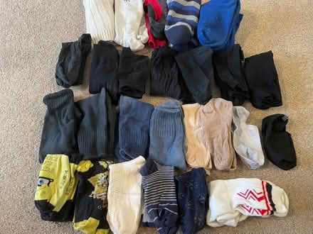 Photo of free 26 pairs adult socks (Longbarn WA2) #2