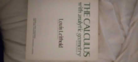 Photo of free Calculus Book (Hyde Park, near Greenfields) #2