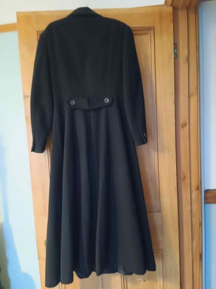 Photo of free Long, black, wool winter coat (Liskeard PL14) #2