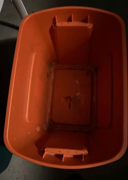 Photo of free Plastic tote, no top (Fairport NY, near the ice rink) #2