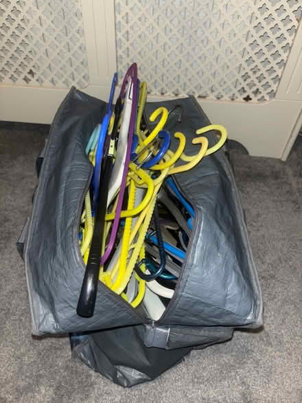 Photo of free Large bag of plastic hangers (Congleton) #1