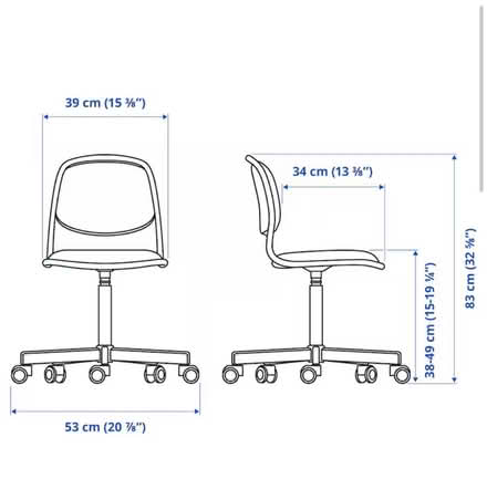 Photo of free Child Desk Chairs x2 (Brooklands, M23) #4