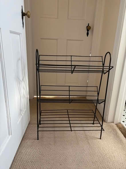 Photo of free Metal book/DVD rack (AU Park, DC) #1