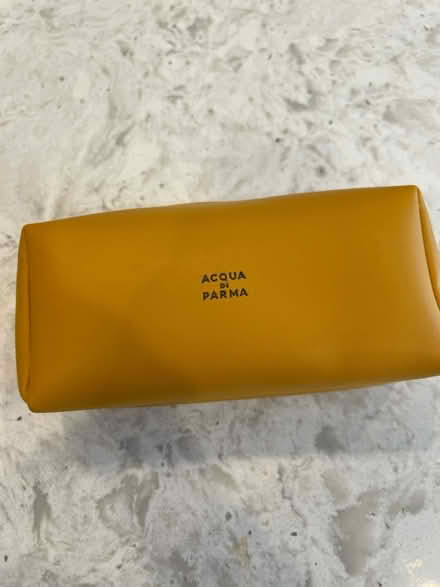 Photo of free Yellow toiletries pouch (North Oakville) #1