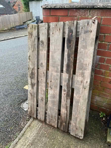 Photo of free Wooden pallet (Stroud GL5) #1