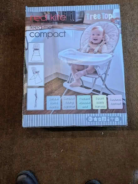 Photo of free Baby's high chair. NEW (Yatton Keynell SN14) #4