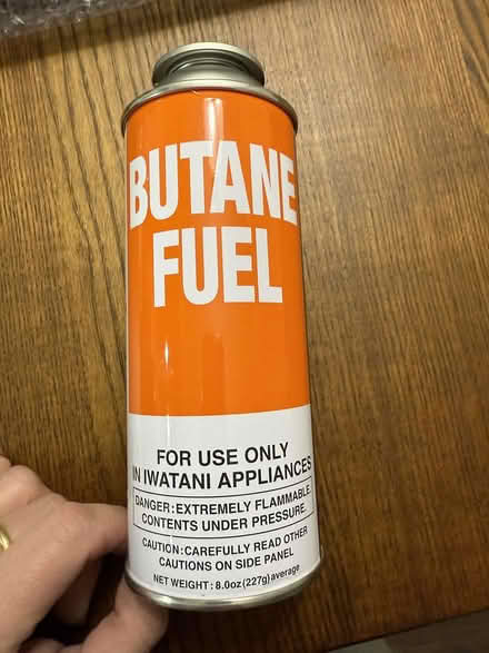 Photo of free Partially-used Butane Canister (Lakewood) #1