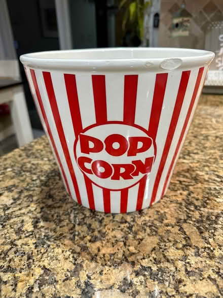 Photo of free Large popcorn dish (Cedar knolls, NJ) #1