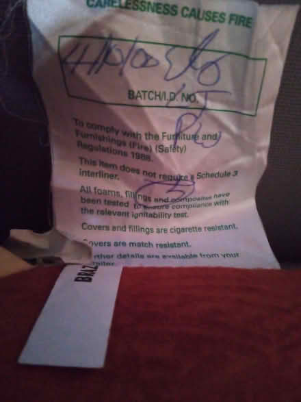 Photo of free 3 piece suite (Leek Wootton CV35) #2