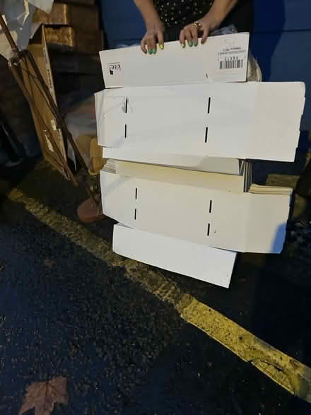 Photo of free White flat packed postal boxes (SW18) #3