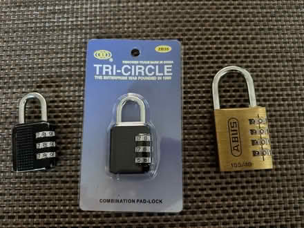 Photo of free Combination pad-locks (Terra Linda) #1