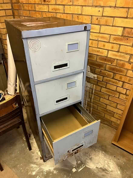 Photo of free Old metal filing cabinet (Scotches DE56) #2