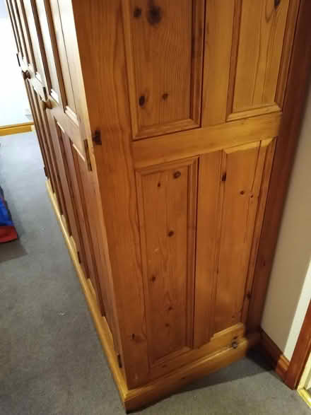 Photo of free Pine triple wardrobe (YO24 Woodthorpe) #4